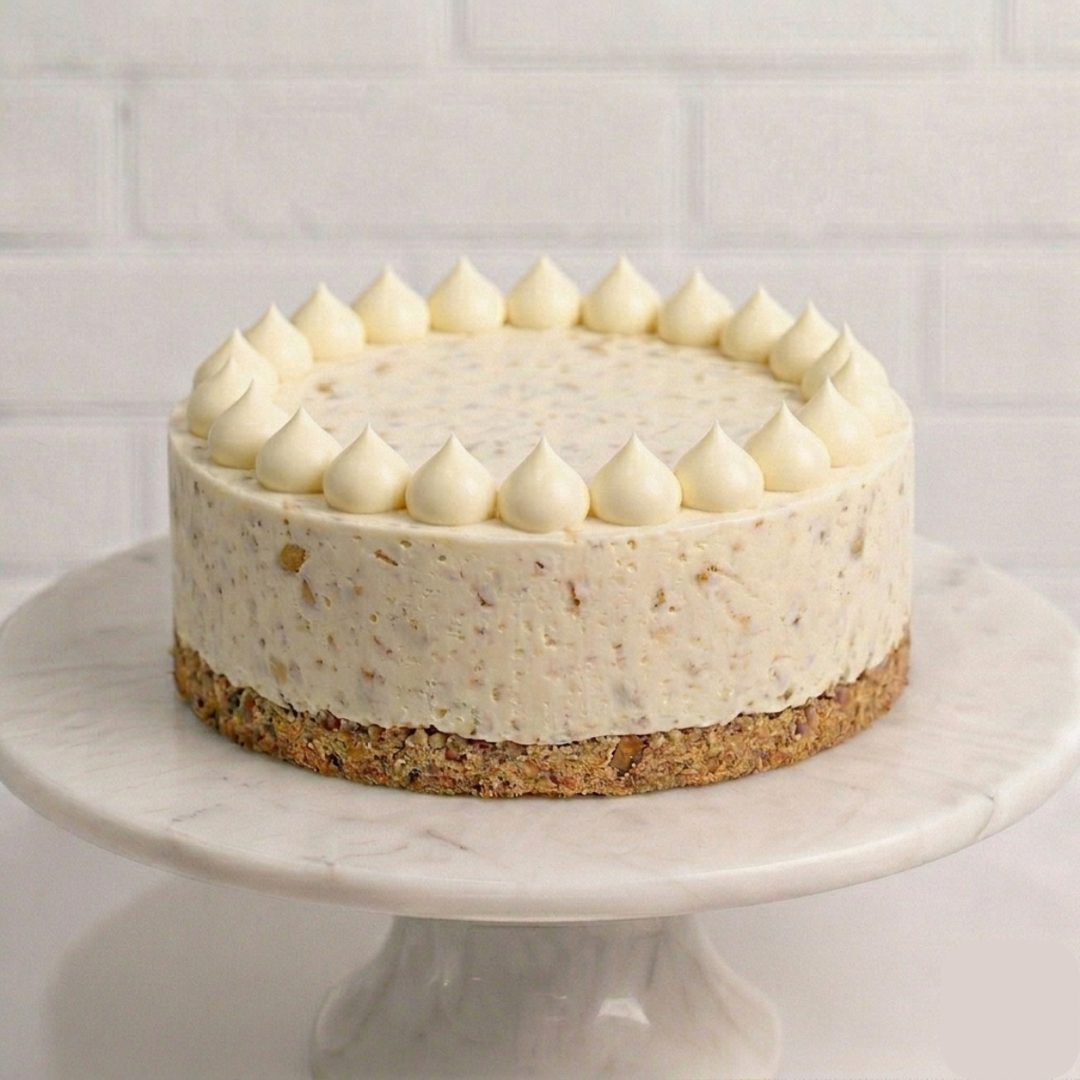 Blonde Rocky Road Ice Cream Cake
