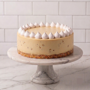 Cashew & Caramel Ice Cream Cake