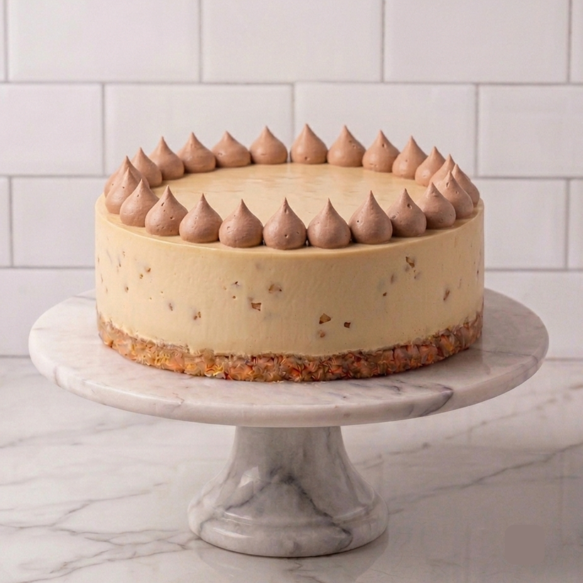 Hazelnut Praline Ice Cream Cake