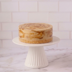 Double Caramel Ice Cream Cake